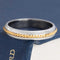 Vintage Two-Tone Slim Rope Band, English