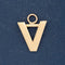 Vintage V Letter Charm, by Tiffany & Co