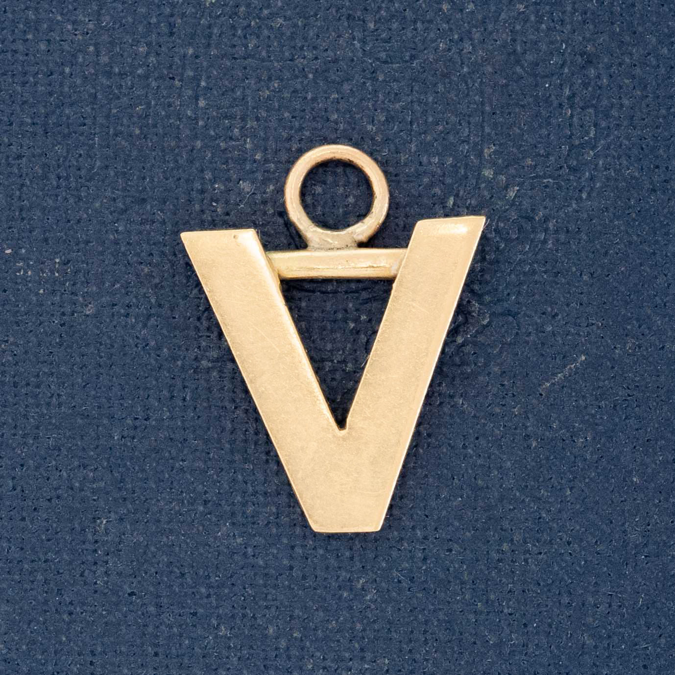 Vintage V Letter Charm, by Tiffany & Co