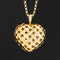 Vintage "Vannerie" Woven Heart Pendant, by Tiffany & Co.