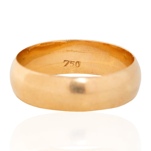 Vintage Wedding Band, 5.75mm