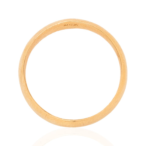 Vintage Wedding Band, 5.75mm