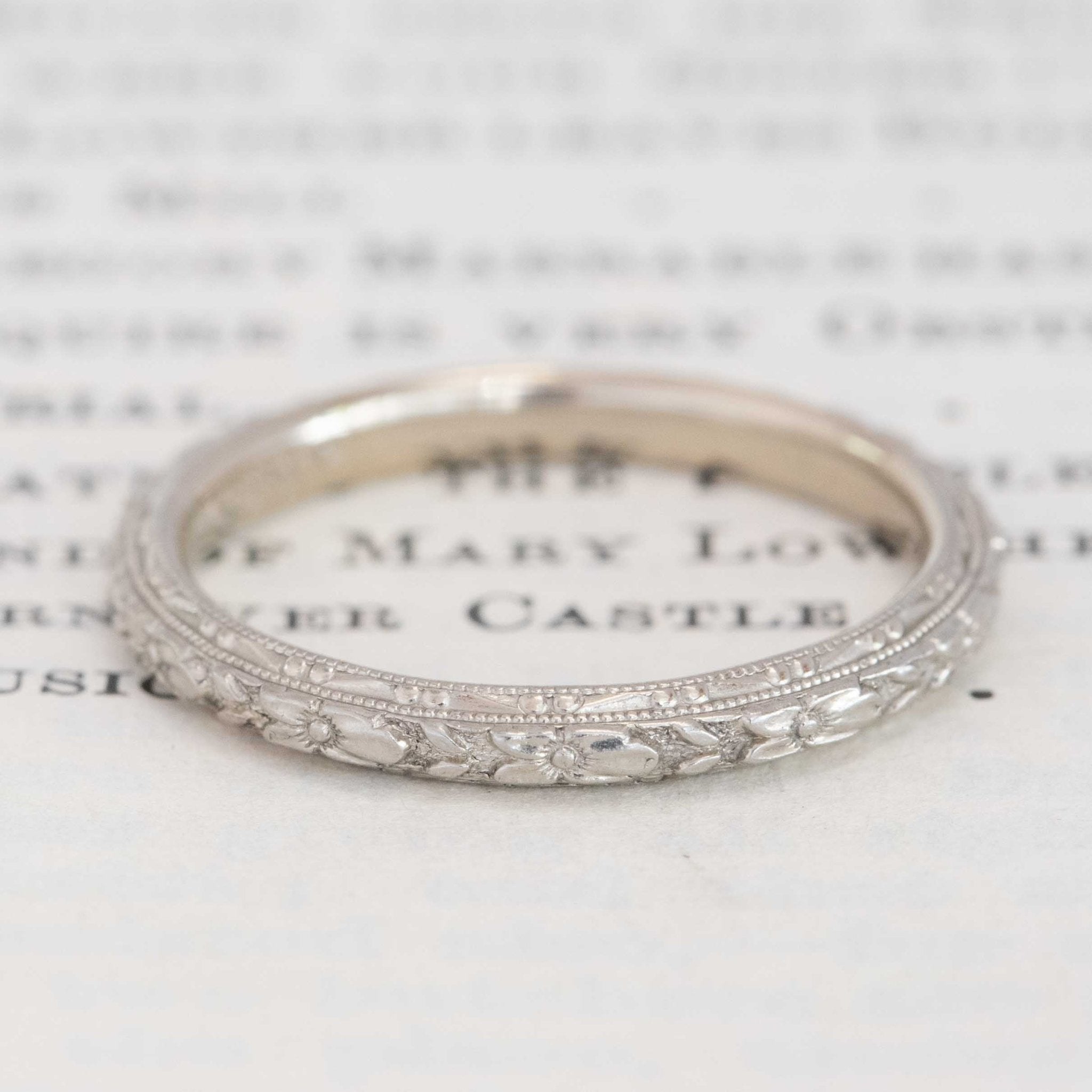 Vintage Wheat Motif Band