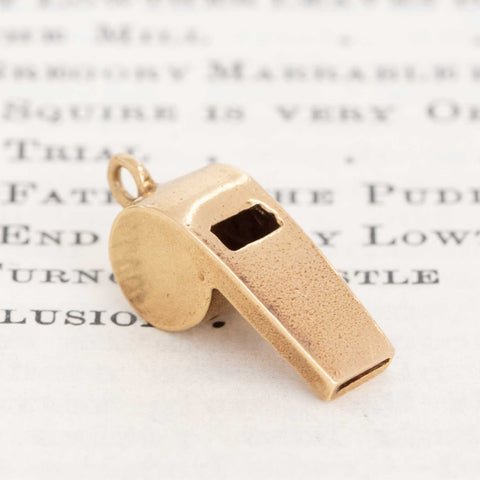 Vintage Whistle Charm