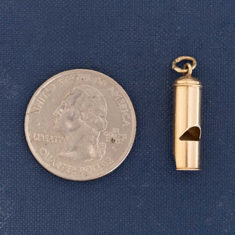 Vintage Whistle Charm