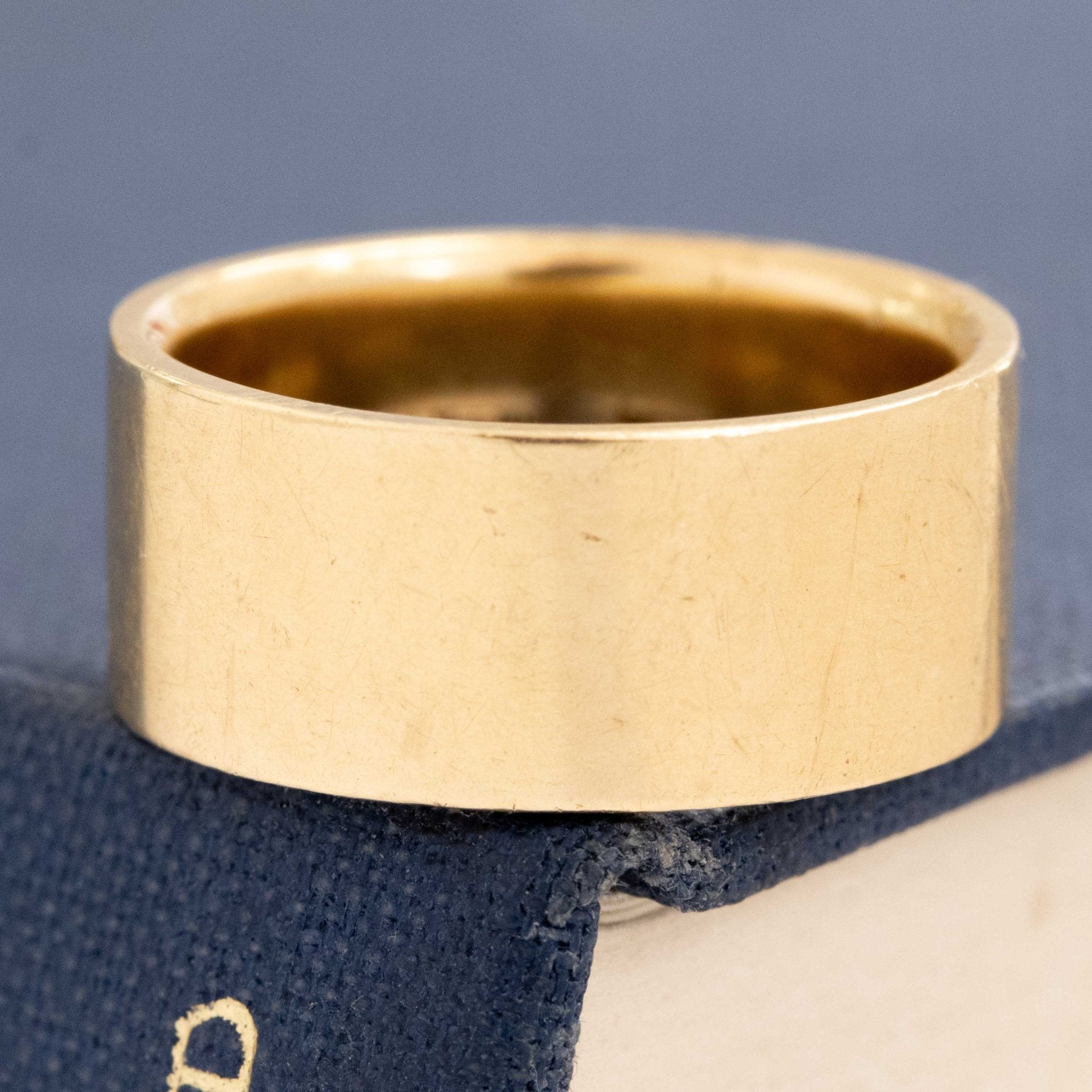 Vintage Wide Gold Band by Tiffany & Co.