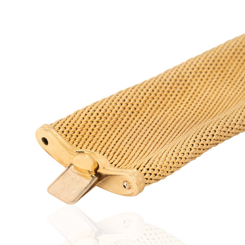 Vintage Wide Woven Bracelet