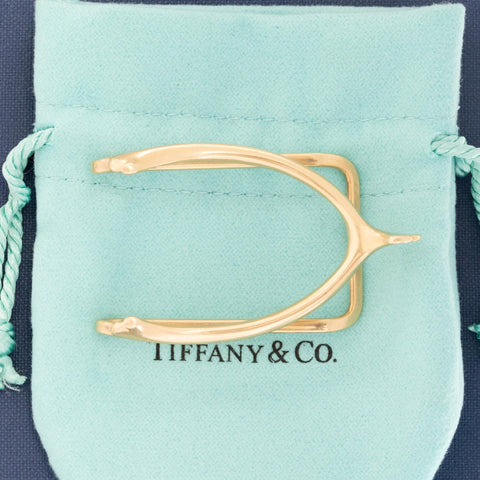 Vintage Wishbone Money Clip by Tiffany and Co