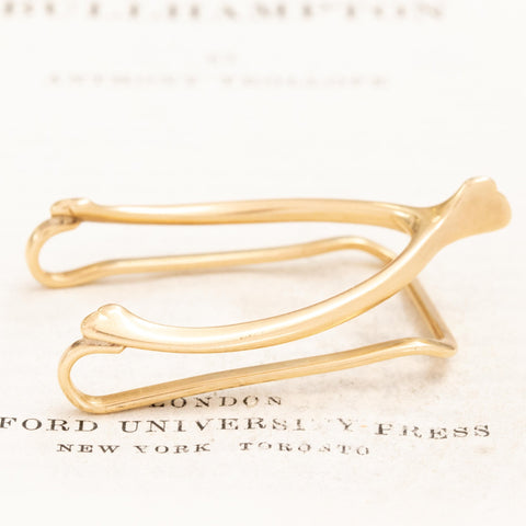 Vintage Wishbone Money Clip by Tiffany and Co