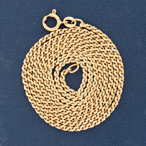 Vintage Wrap Chain Necklace, by Uno A Erre