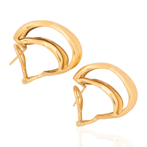 Vintage X Cross Earrings, by Donald Clafflin for Tiffany & Co.