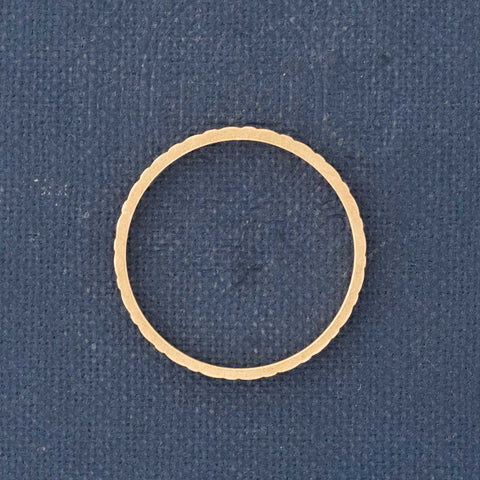 Vintage X Etched Band