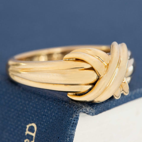 Vintage X Ring, by Tiffany & Co.