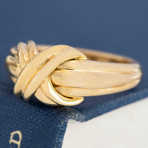 Vintage X Ring, by Tiffany & Co.