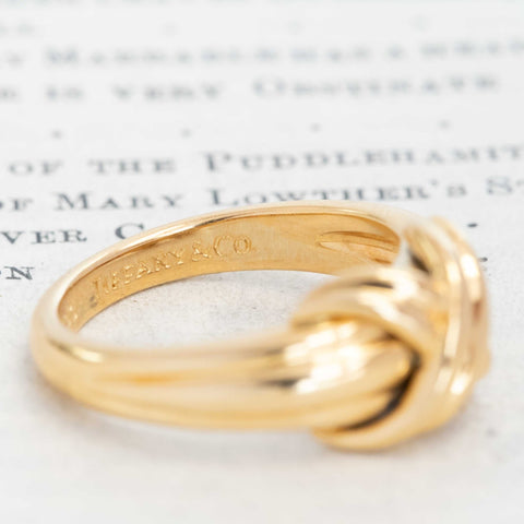 Vintage X Ring, by Tiffany & Co.