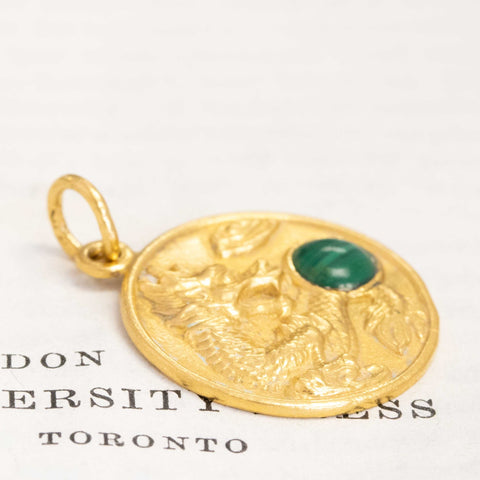 Vintage Year of the Dragon Pendant