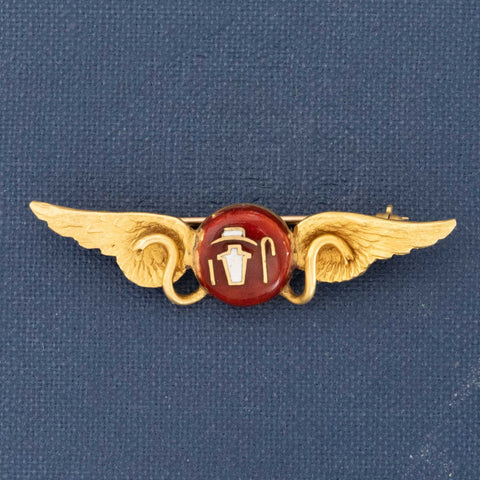 Winged Serpent Brooch circa 1928