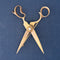 XL Edwardian Scissors Brooch