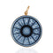Zodiac Calendar Onyx Pendant