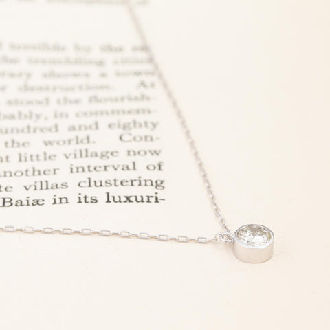 .61ct Old European Cut Diamond Bezel Pendant