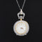 7.54ctw Edwardian Diamond Pendant Watch