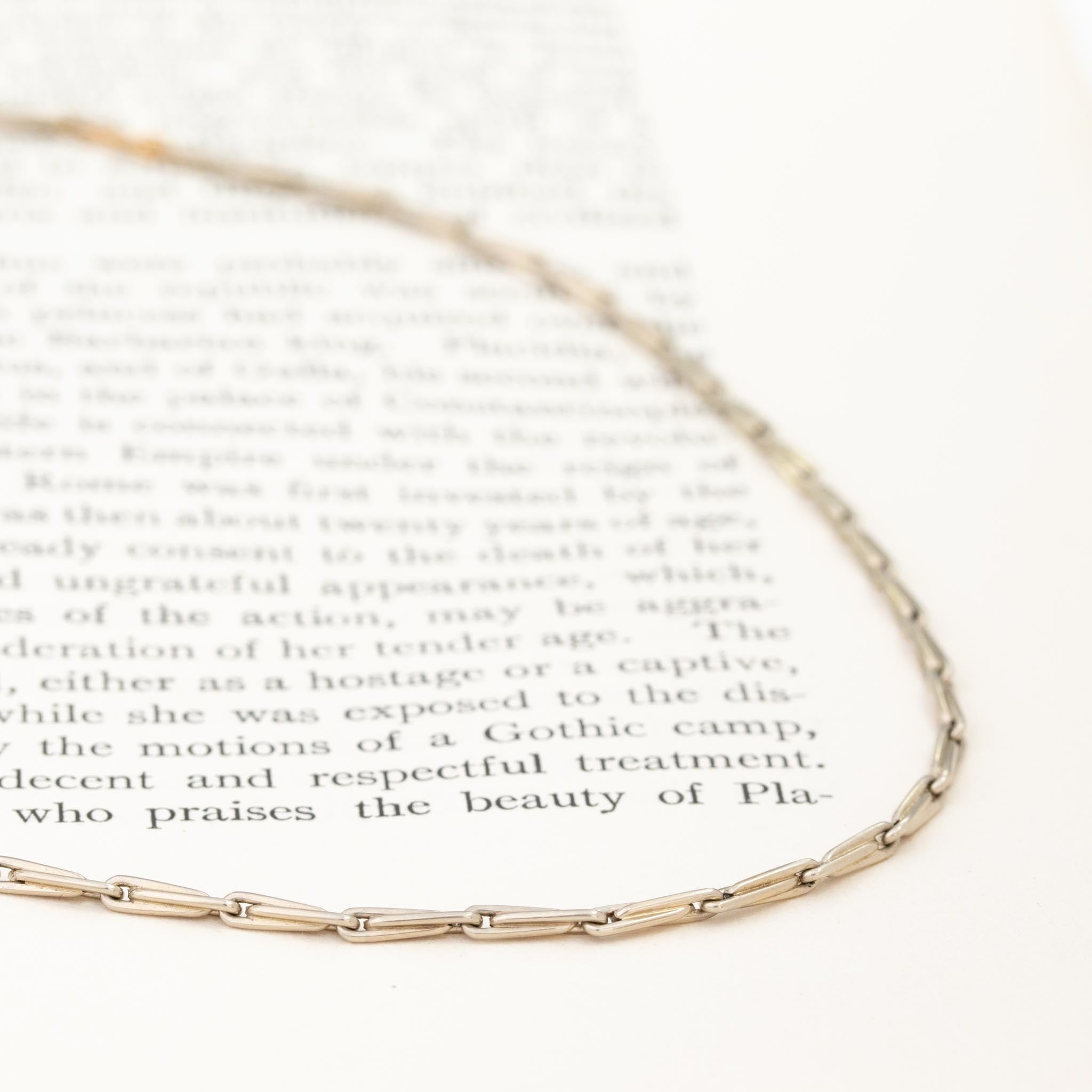 Antique Needle Chain Choker